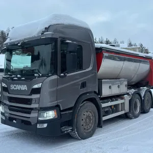 Scania P450 asfaltbil - Euro 6 - Lav km-stand  - Leveringsklar