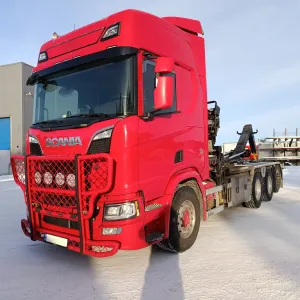 Scania R660 kran-/krokbil - Hiab Z-Hipro 191 