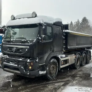Volvo FMX460 tridem krokløft - 8x4 - Joab 20 tonn krok- Dumperkasse -  Euro 5 - Lav km-stand - Eu-godkjent - Leveringsklar
