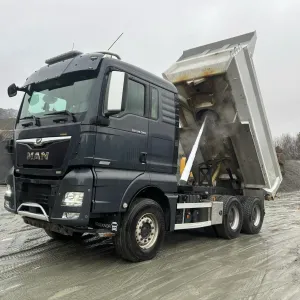 MAN TGX 26.580 tippbil - Euro 6 - Godt utstyrt - Eu-godkjent 02/27 - Leveringsklar