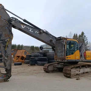Volvo EC290 – rivning / pigging