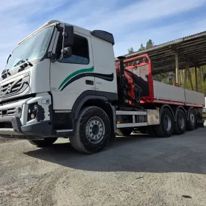 Volvo FMX 420 8x4 tridem kranbil - Palfinger PK 18002 EH - Kun 11000 KM