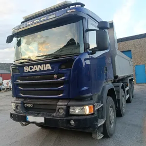 Scania G490 4-akslet Tippbil 8X4 