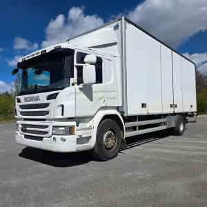Scania P320 Skapbil - Specialkarosser påbygg m/ Hel sideåpning