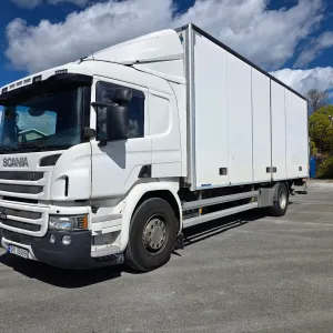 Scania P320 Skapbil - Specialkarosser påbygg m/ Hel sideåpning