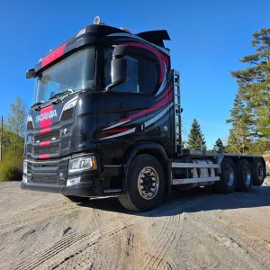 Scania R660 8x4 krokbil - Hyva 24T krok - 2024 Mod - bør sees!