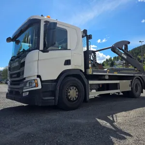 Scania P320 4x2 Liftdumper m/ High cover - lav km