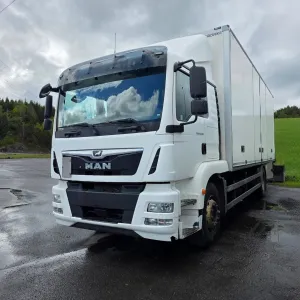 MAN TGM 18.290 Skapbil m/ Norka 18 paller påbygg og hel sideåpning