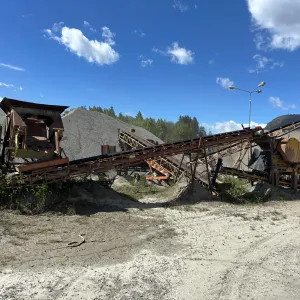 Akers grovknuser - Konknuser - 6 Transportbånd - Matekasse -  Container med strømskap - Leveringsklar