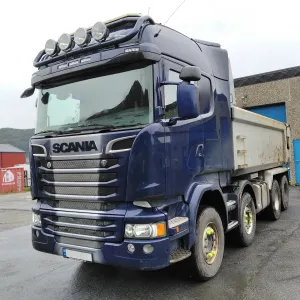 Scania R580 8X4 4-akslet Tippbil