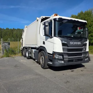 Scania P410 Komprimatorbil - NTM påbygg - Vinsj - 2021 Mod