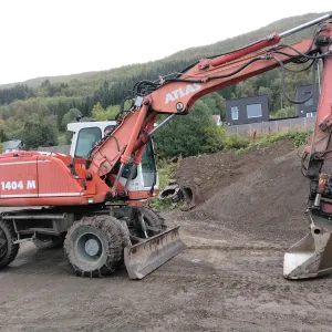 Atlas 1404M hjulgraver med rototilt
