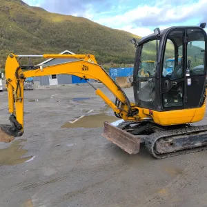 JCB 802 - Hydraulisk pusseskuffe - Graveskuffe 