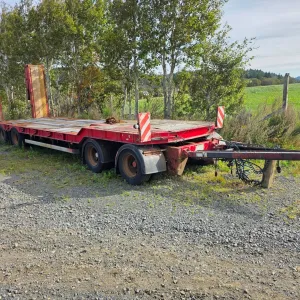 NC Trailers LH40 4-akslet maskinhenger